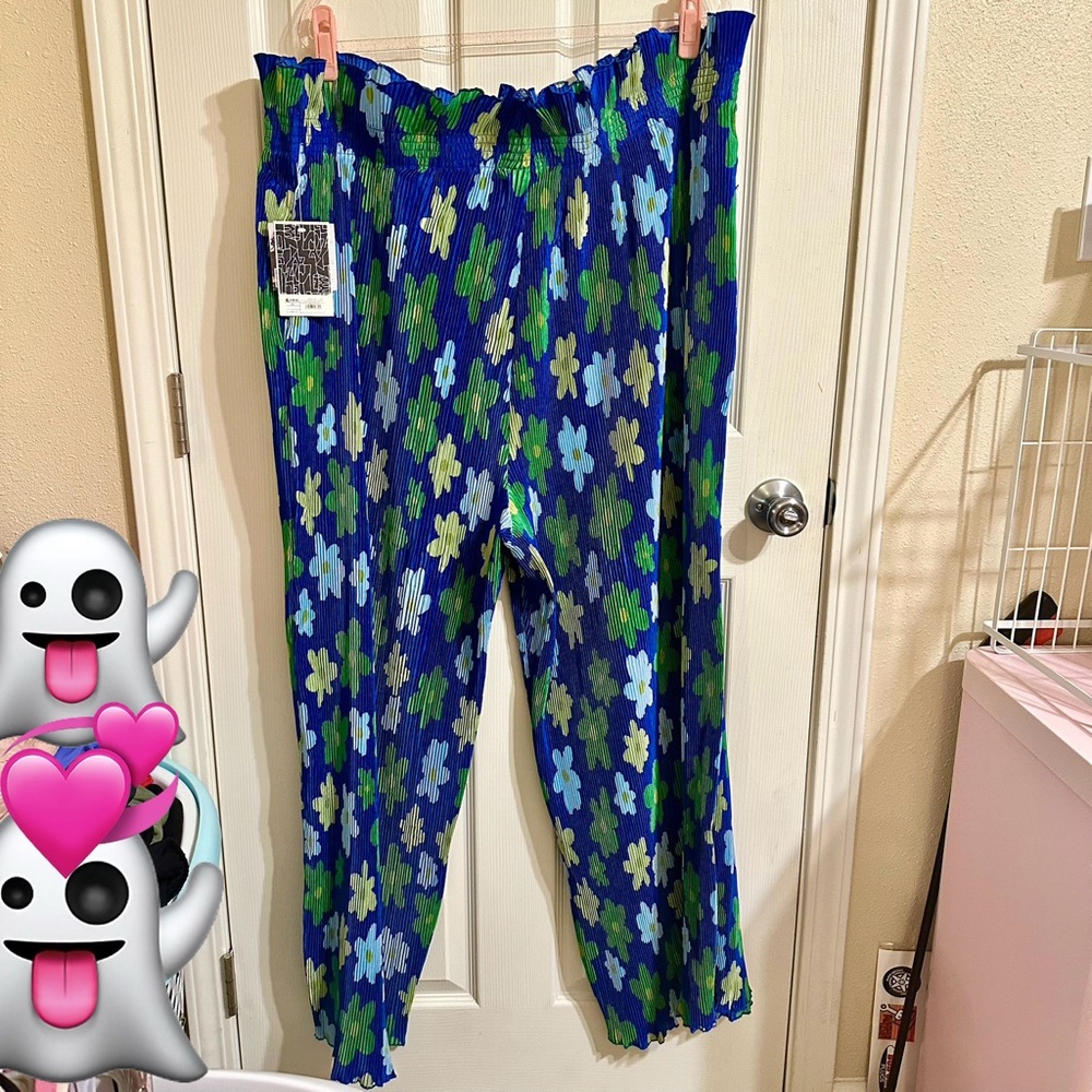 NWT 2X Sammy B Pleated High Waist Pants